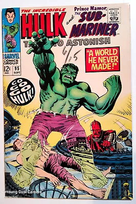 Buy Tales To Astonish 95, Sept/1967, Hulk And Sub-Mariner, VF/NM • 59.96£