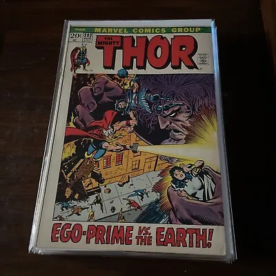 Buy The Mighty Thor 202 1st Ego-Prime F-Vf- • 11.99£