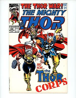 Buy Thor #440 Comic Book 1991 FN/VF Ron Frenz Marvel Comics 1st Thor Corps • 7.92£