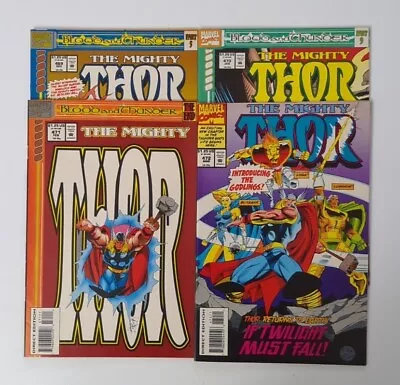 Buy Lot Of 4 1993 Marvel The Mighty Thor Comics #469-472 VF/NM 🔑 • 10.81£