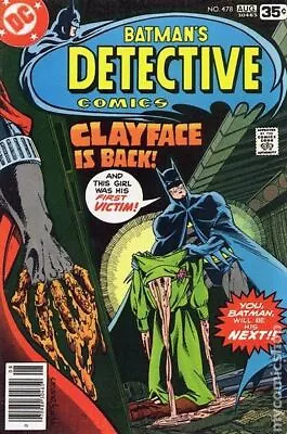 Buy Detective Comics #478 VG 1978 Stock Image Low Grade • 7.55£