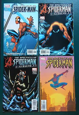 Buy THE SPECTACULAR SPIDER-MAN Nos 8, 18 , 19 & 27 . MARVEL COMICS 2004 Disassembled • 12£