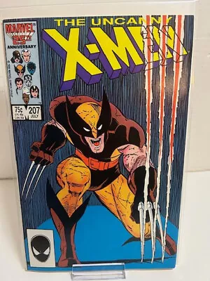 Buy Uncanny X-men #207 Marvel Comics, Wolverine Iconic Romita Jr. Cover (1986) • 16.05£