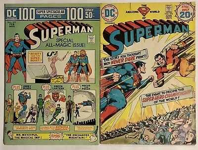 Buy Superman #272 & #276 DC Comics Bronze Age Lot Of 2 • 15.77£