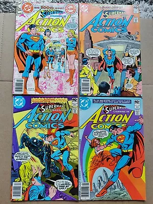 Buy HUGE LOT X 91 Superman Action Comics 500-520 522-570 572-582 584-591 594 596-600 • 105.31£