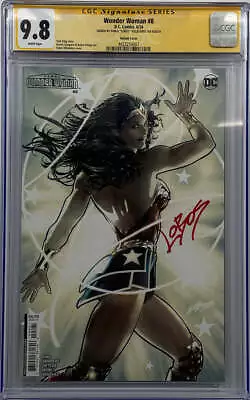 Buy Wonder Woman #8 | Cvr C Pablo Villalobos Card Stock Variant | Cgc 9.8 • 79.05£