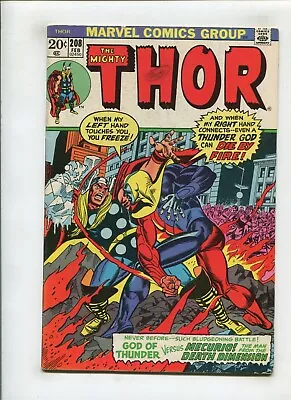 Buy Thor #208 (4.5) Die By Fire!! 1972 • 11.85£