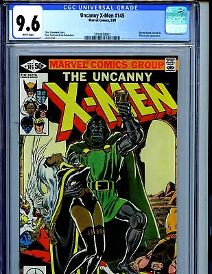 Buy X-Men #145 CGC 9.6 NM+ 1981 Marvel Comics Doctor Doom Arcade Amricons K66 • 160.62£