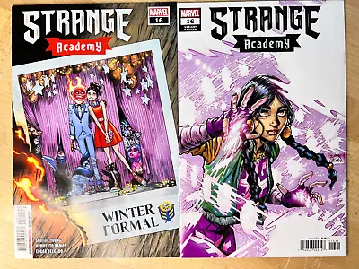 Buy Strange Academy 16 Cover A & B Lot Stegman - Gemini Mailer Young EB1 • 15.76£