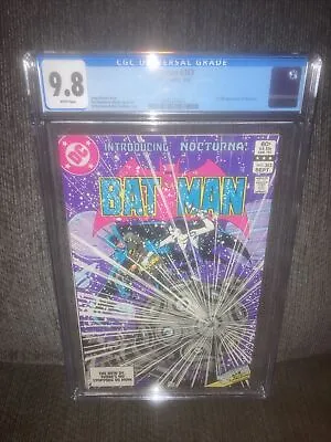 Buy Batman #363 CGC 9.8 White Pages 1st Appearance Of Nocturna! DC Comics 1983 • 150.02£