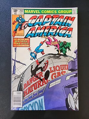 Buy Marvel Comics Captain America #252 December 1980 John Byrne Cover(c) • 3.97£