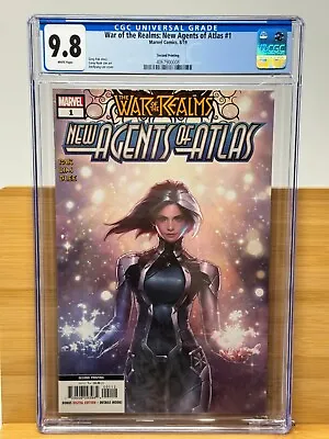 Buy War Of The Realms New Agents Of Atlas #1 JeeHyung Lee Cover 2nd Print CGC 9.8 • 40.37£