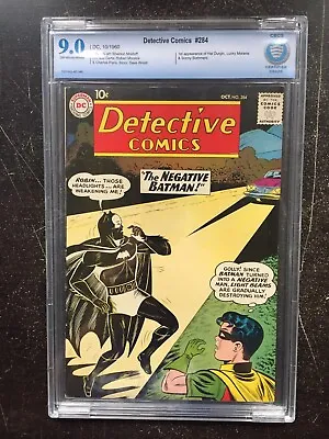 Buy DETECTIVE COMICS #284 CBCS VF/NM 9.0; OW-W; Negative Batman + Martian Manhunter! • 754.63£