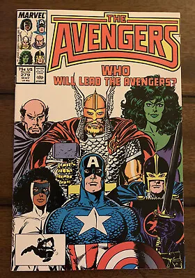 Buy Marvel Comics The Avengers #279 1987 Who Will Lead The Avengers Bagged & Boarded • 2.39£