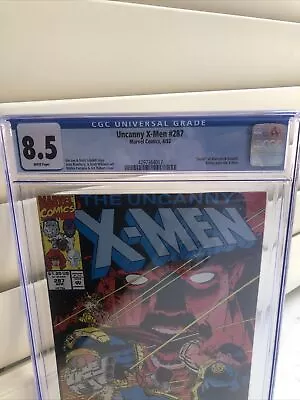 Buy Uncanny X-Men #287 ~ CGC 8.5 ~ Bishop Joins The X-Men ~ Marvel (1992) • 39£