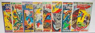 Buy The Amazing Spider-Man Lot #102, 105, 106, 111, 112, 113, 114, 115 - 8 Books • 434.83£