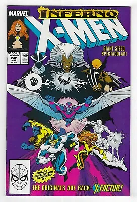 Buy UNCANNY X-MEN #242 243 245 MARVEL COMIC BOOK LOT Wolverine X-Factor Inferno X-o • 18.13£