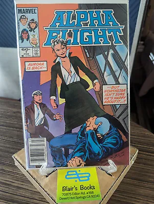 Buy VINTAGE Marvel's ALPHA FLIGHT #7 **Newstand** [1984] F, John Byrne Story & Art • 3.95£