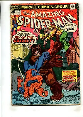Buy Amazing Spider-man #139 (2.0) 1st Grizzly!! 1974 • 4.01£