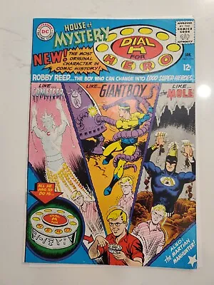 Buy House Of Mystery #156 KEY 1st Robby Reed Dial H For Hero Silver Age DC 1966 • 52.23£