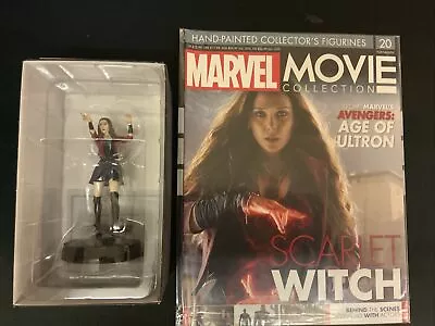 Buy Eaglemoss Marvel Movie Collection Figurine & Magazine #20 Scarlet Witch 2017 • 9.99£