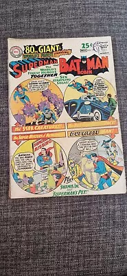 Buy DC Comics Worlds Finest #170 November 1967 Superman & Batman 80 Page Giant  • 7£