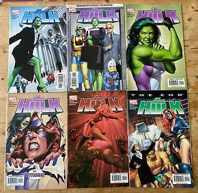 Buy She Hulk #7-12 (Marvel Comics, 2004) Job Lot Bundle Superb Cond 1st Print DIRECT • 18.50£