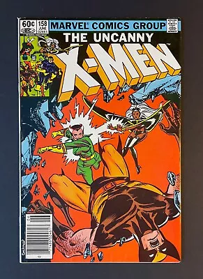 Buy UNCANNY X-MEN #158 ( Marvel 1982) Newsstand, 2nd App Rogue, Gemini Mailer • 11.19£