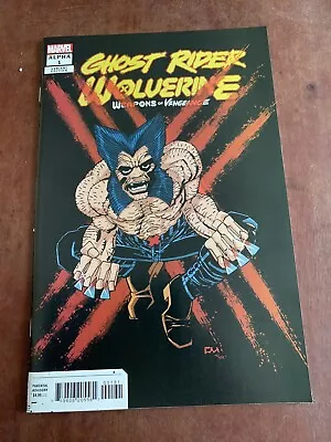 Buy GHOST RIDER/WOLVERINE: WEAPONS OF VENGEANCE Alpha #1 - Variant - New Bagged.. • 2£