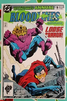 Buy DC Comics Superman In Action Comics Annual - Bloodlines #5 (CB013) • 3.15£