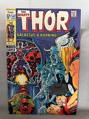 Buy Thor #169 (Marvel 1969) Est FN  Jack Kirby Art. Stan Lee Script KEY Galactus! • 30£