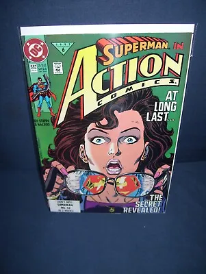 Buy Action Comics #662 DC Comics Superman 1991 With Bag And Board • 4.01£