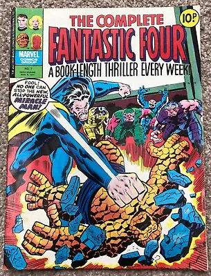Buy The Complete Fantastic Four Issue 7 November 9th 1977 Vintage Marvel UK Comic  • 2.50£
