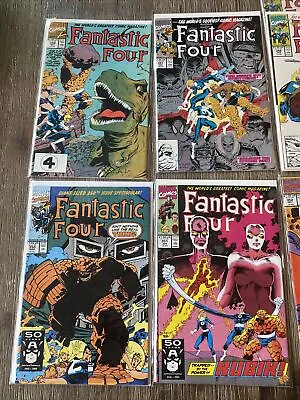 Buy Fantastic Four 346-352, 355-356  Wolverine Spider-Man Ghost Rider Art Adams • 14.98£