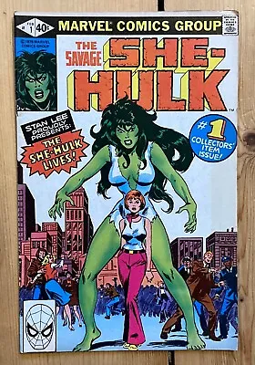 Buy The Savage She-Hulk #1 1979 Origin & 1st App Jennifer Walters • 65£