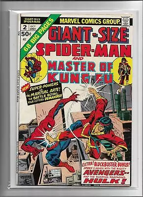 Buy Giant-size Spider-man #2 1974 Very Fine+ 8.5 4322 • 20.02£