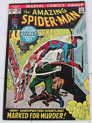 Buy The Amazing Spider-Man #108 May 1972 Marvel Comics • 36.18£
