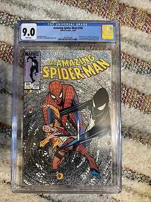 Buy The Amazing Spider-Man 258 Cgc 9.0. White Pages • 60.07£
