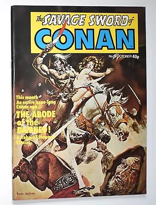 Buy THE SAVAGE SWORD OF CONAN Issue #12 Oct 1978 Marvel Comics UK VF • 2.49£