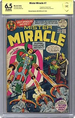 Buy Mister Miracle #7 CBCS 6.5 SS Mike Royer 1972 22-0692A42-398 • 84.45£