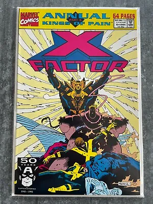 Buy X-Factor Annual #6 | Kings Of Pain | Mignola Cover | NM- | B&B (Marvel 1991) • 0.99£
