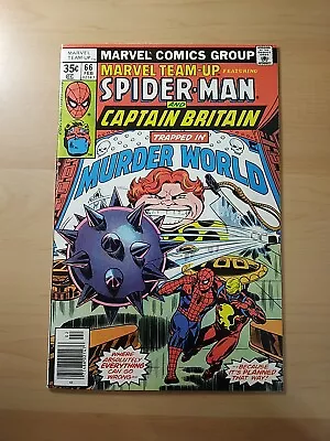 Buy Marvel Team-up #66 (1977) 1st. Appearance Arcade/muderworld Vf- • 11.26£