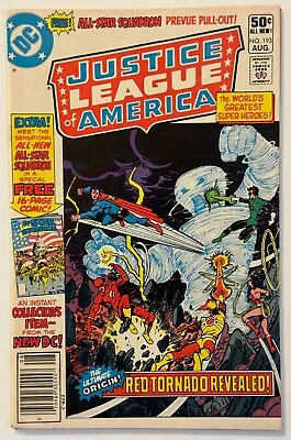 Buy JUSTICE LEAGUE OF AMERICA 193 DC Bronze Age Comic 1981 Origin Of Red Tornado • 4.02£