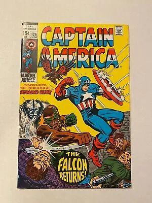 Buy Captain America And The Falcon #126 Vf/nm 9.0 Falcon Wears Captain America Suit • 79.95£