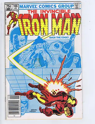 Buy Iron Man #166 Marvel 1983 '' One Of Those Days ! '' CANADIAN PRICE VARIANT • 14.19£