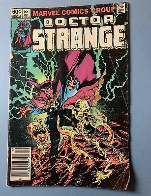 Buy Doctor Strange #55 October 1982 Low Grade Marvel Comics 80s Roger Stern • 3.20£