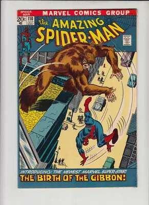 Buy AMAZING SPIDER-MAN #110 VF *1st GIBBON!! • 71.13£