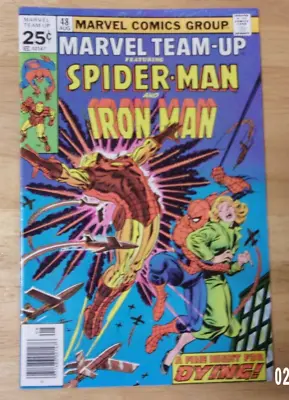 Buy Marvel Team-up #48 1976 Nice Fn+ Iron Man Jean Dewolffe And The Wraith • 9.53£