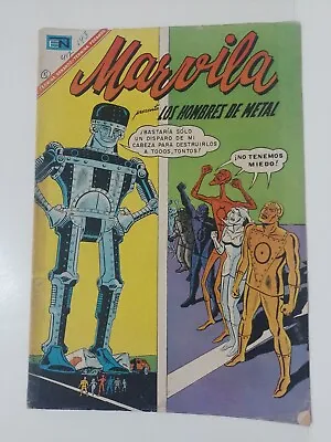 Buy METAL MEN #15 1964 Spanish Comic Marvila #143 Novaro Mexico '67 • 59.47£