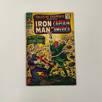 Buy Tales Of Suspense #80 Iron Man And Captain America 1966 VG/FN Pence Copy • 30£